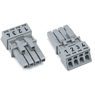 Wago Steker female mini 4-pol.GR.
