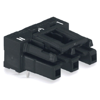 Wago Steker female print 3-pol. GR.haaks