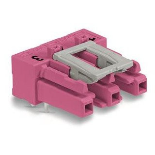 Wago Steker female print 3-pol.RZ.haaks