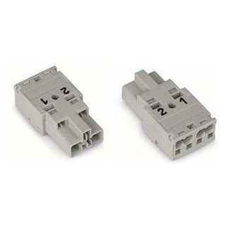 Wago Steker male 2-pol GR