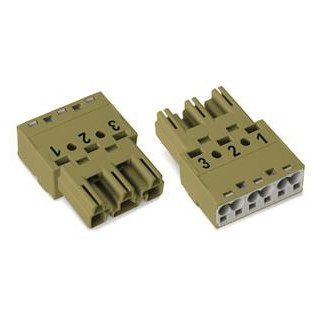 Wago Steker male 3-pol GN Wago Steker male 3-pol GN