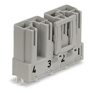 Wago Steker male print 4-pol.GR.