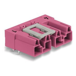 Wago Steker male print 4-pol.RZ.haaks