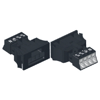 Wago Steker male snap-in 4-pol GR