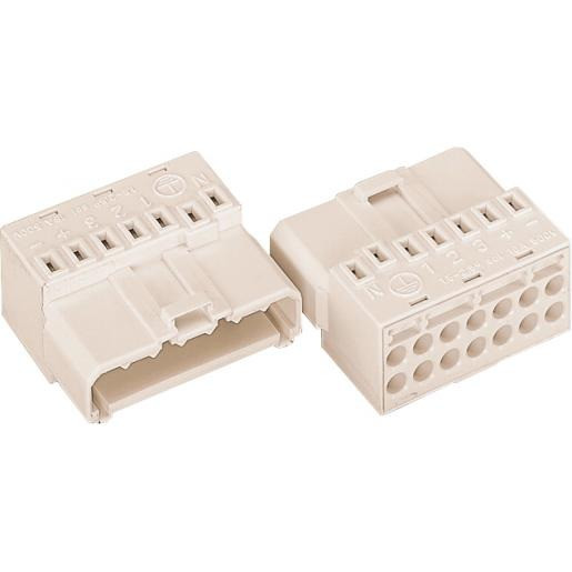 Wago Stekerdeel met aansluiting voor pe-C