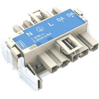 Wago Linect apparatuuraansluiting voor insteekbare gebouwinstallatie 5P male recht Wago Linect apparatuuraansluiting voor insteekbare gebouwinstallatie 5P male recht