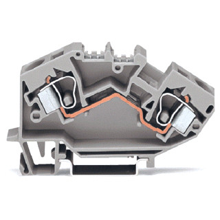 Wago Serie 784 verbindingsrijgklem 0,2-10MM² eendr. 0,2-10MM² meerdr. grijs