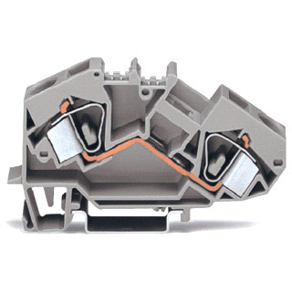 Wago Serie 783 verbindingsrijgklem 0,2-16MM² eendr. 0,2-16MM² meerdr. grijs