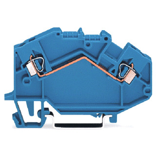 Wago Serie 780 verbindingsrijgklem 0,08-2,5MM² eendr. 0,08-2,5MM² meerdr. blauw