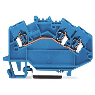 Wago Serie 780 verbindingsrijgklem 0,08-2,5MM² eendr. 0,08-2,5MM² meerdr. blauw