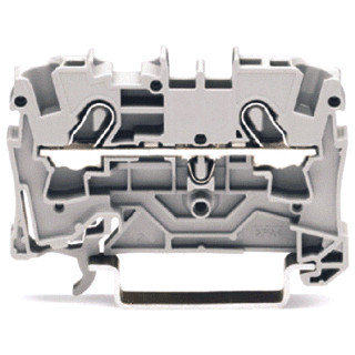 Wago Serie 2004 verbindingsrijgklem 1,6MM² eendr. 0,5-4MM² meerdr. zwart