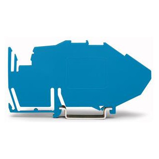 Wago Topjob verzamelrailhouder 1,5MM blau