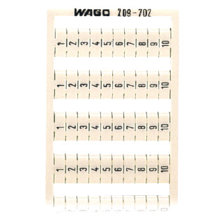 Wago 209 codering rijgklem 209-702 BG