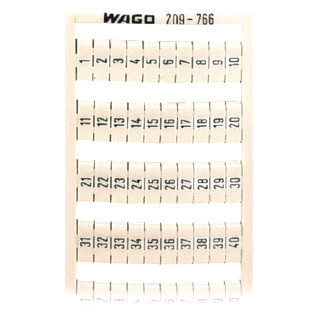 Wago 209 codering rijgklem 209-766 BG
