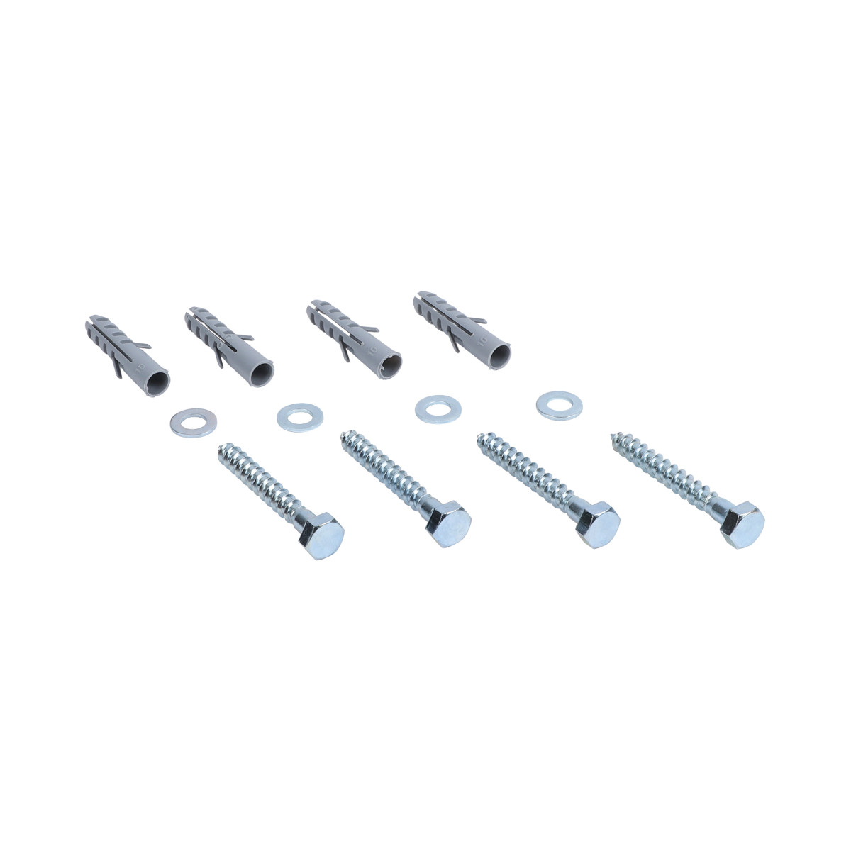 Walraven Radiatorbevestiging Houtdraadboutset ev 4 stuks 8x50mm