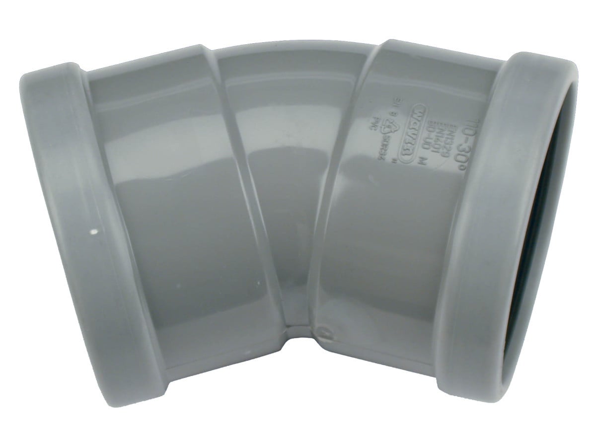 Wavin BOCHT 30GR 125MM 2XMOF