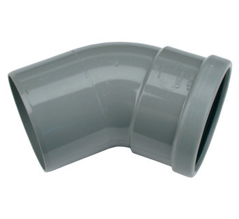 Wavin BOCHT 45GR 125MM MOF/SPIE