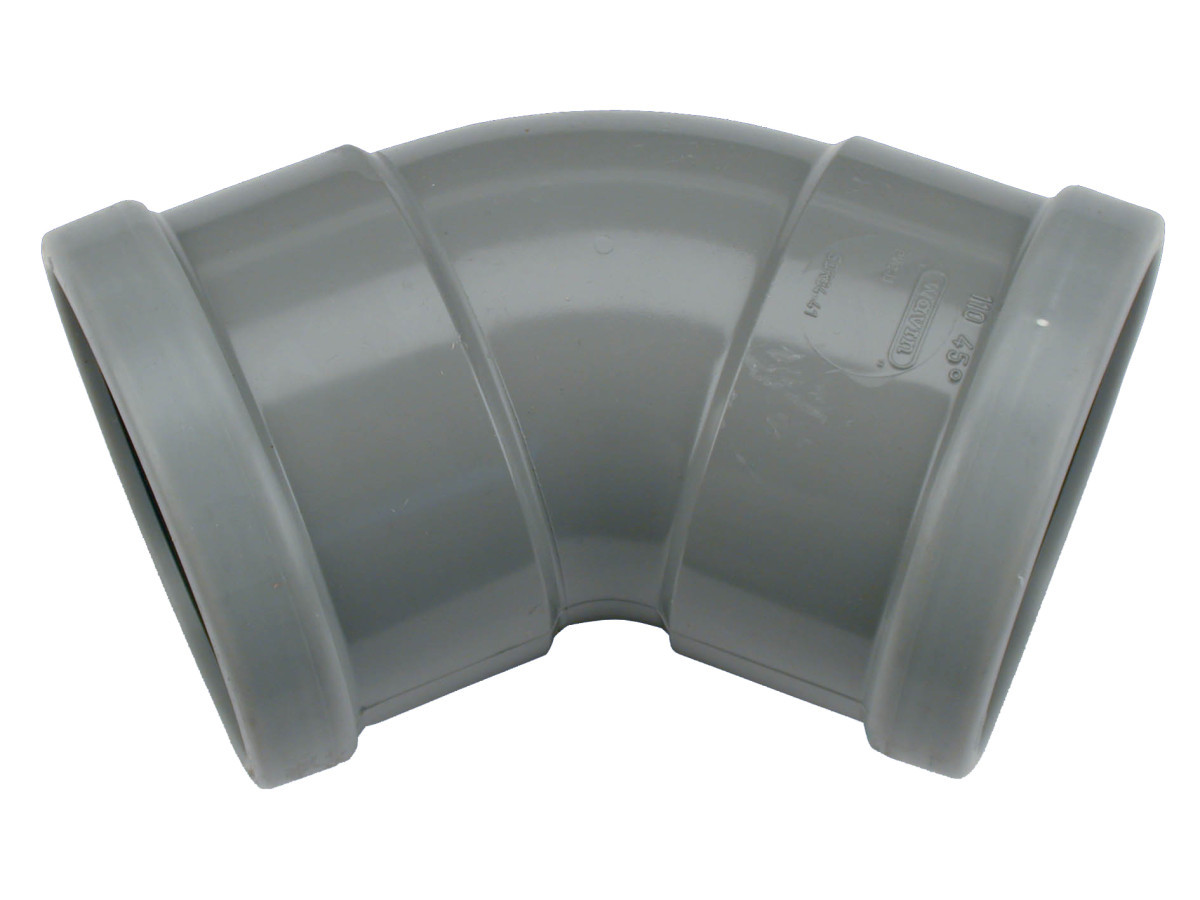 Wavin BOCHT 45GR 160MM 2XMOF