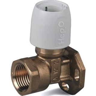 Wavin HEP2O MUURPLAAT 15X1/2"BI