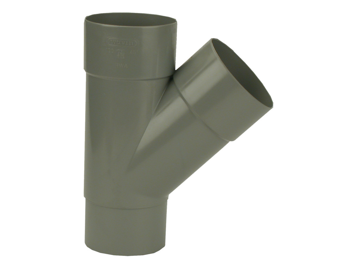 Wavin HWA T-STUK 45GR 80MM 2XM/S