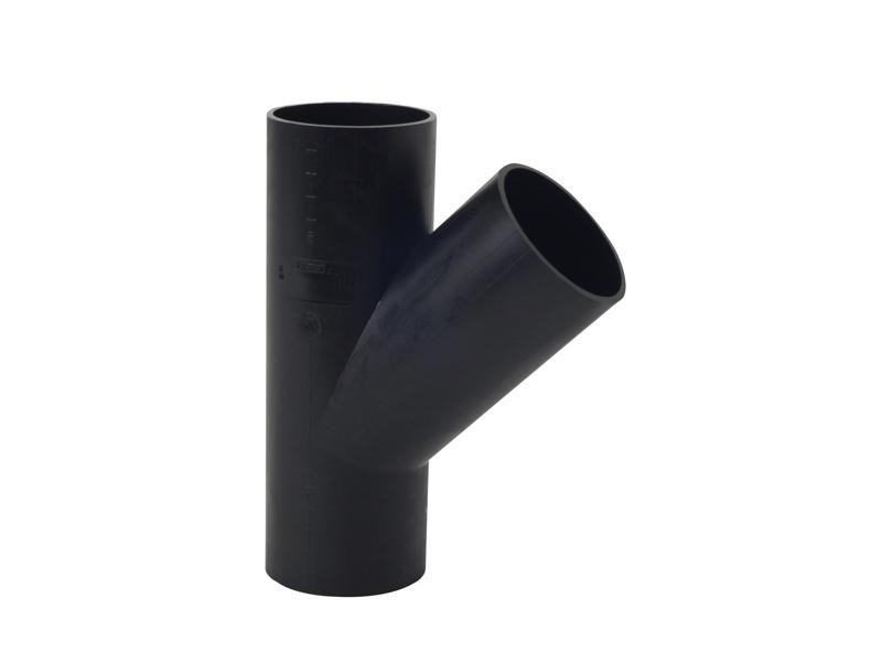 Wavin PE LAS T-STUK ZW 50X40