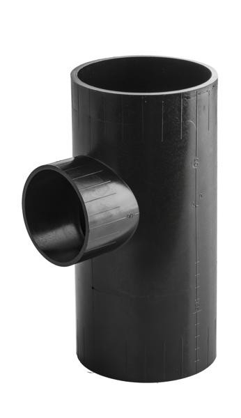 Wavin PE T-STUK 88,5 ZW 110X63