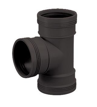 Wavin PP T-ST 88,5GR 32 3M ZWRT