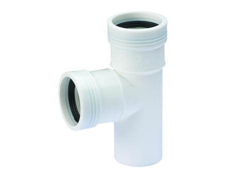 Wavin PP T-ST 88,5GR 40 2MS WIT