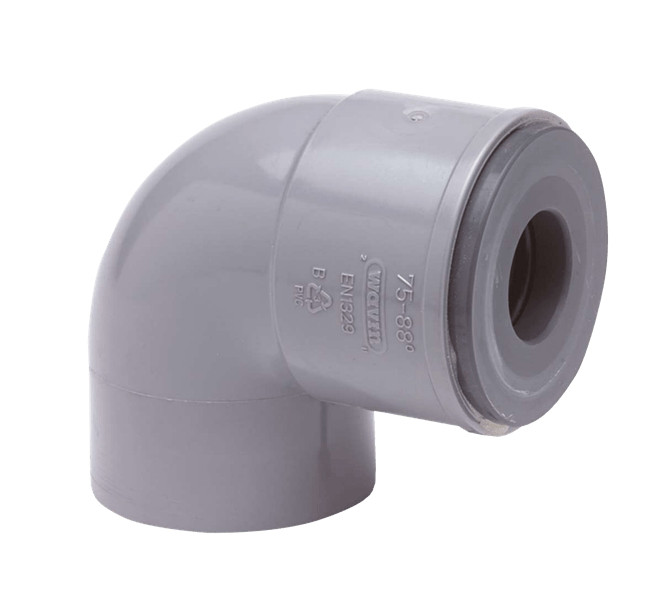Wavin PVC HQ BOCHT 88GR 75X32 MS