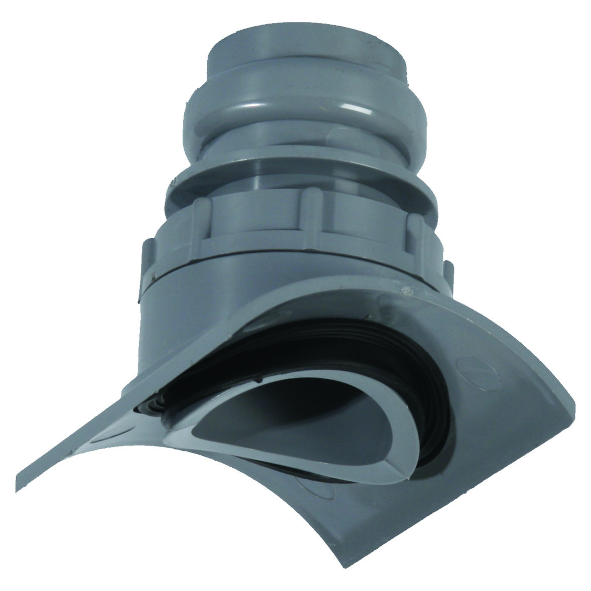 Wavin Wadal PVC hulpstukken PVC Klemaanboorzadel 110x40, gat 57MM