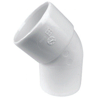 Wavin PVC L-BOCHT 45 WT 32 M/M