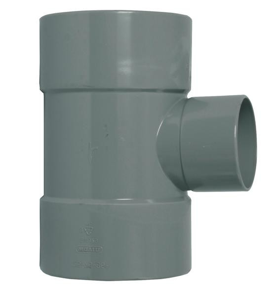 Wavin PVC L-T-STUK 88GR 75X50-3M