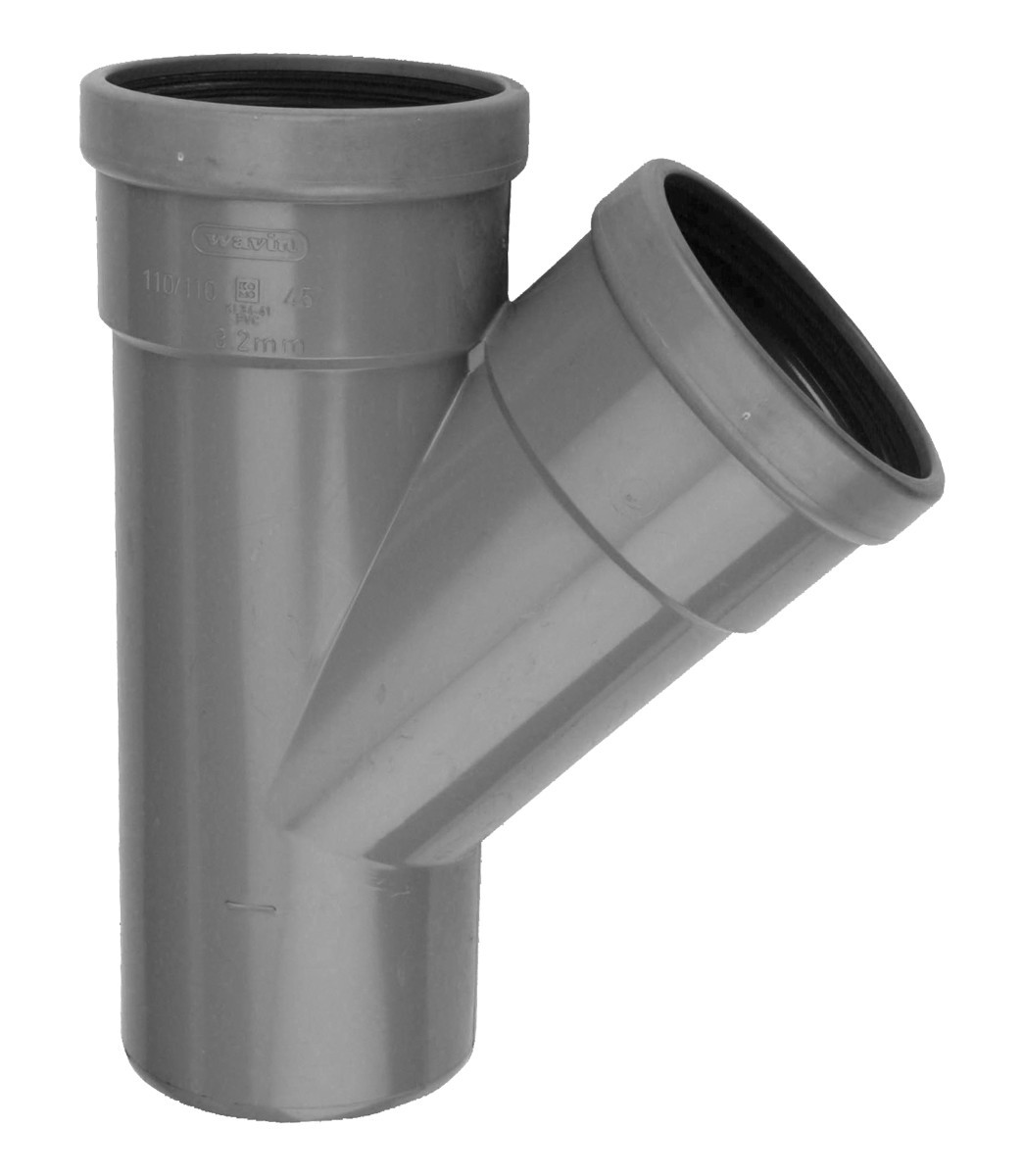 Wavin PVC M-T-ST 45GR125 SN4 M/S