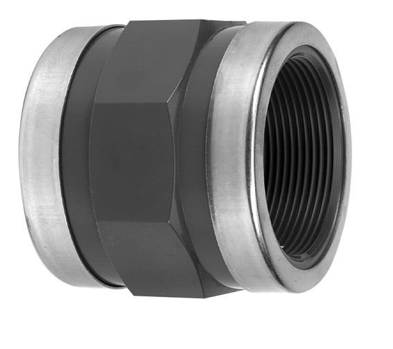 Wavin PVC SOK GR 1/2 PN16 +RING