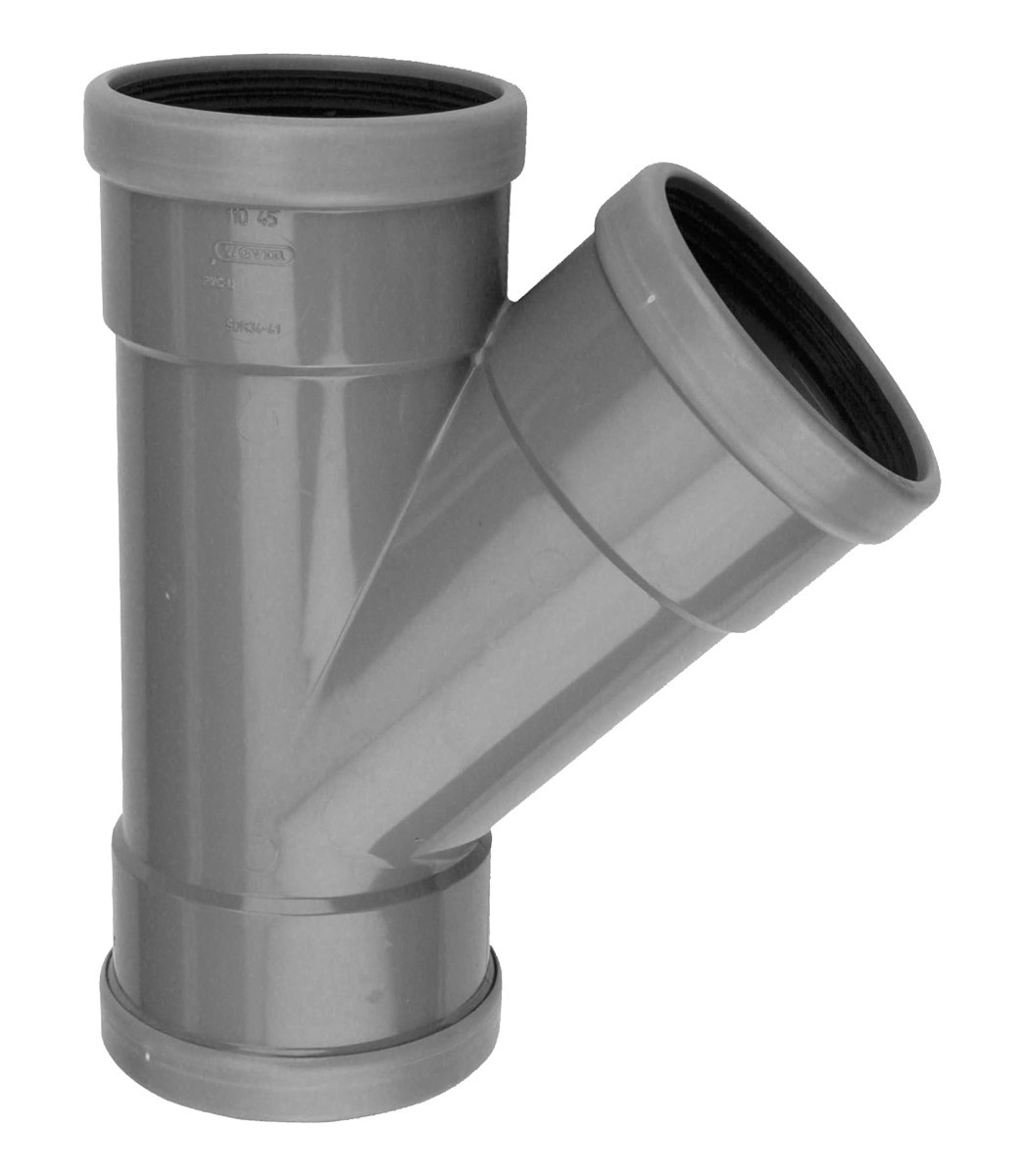 Wavin T-STUK 45GR 125MM   3XMOF