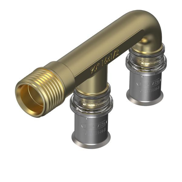Wavin TIGR M5 U-OVGKOP 90 16X1/2