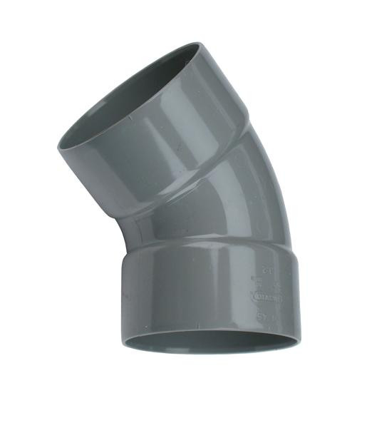Wavin WADAL PVC L-BOCHT 45 50