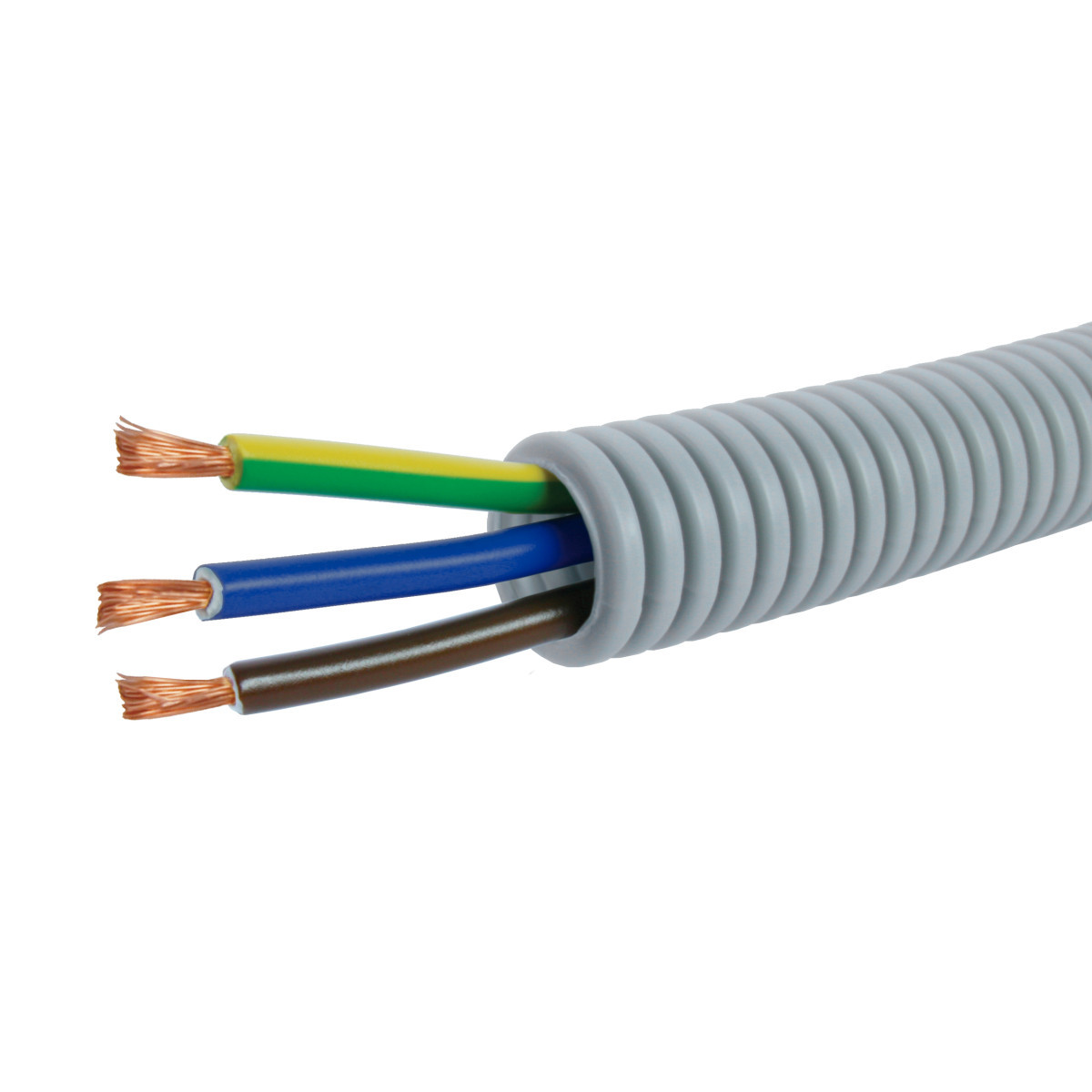 Wavin Wavin Flexbedraad Flexpp GR 20 GG/BL/BR 3x6 ho7vk L=100