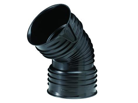 Wavin X-STREAM BOCHT 45 ZW DN200