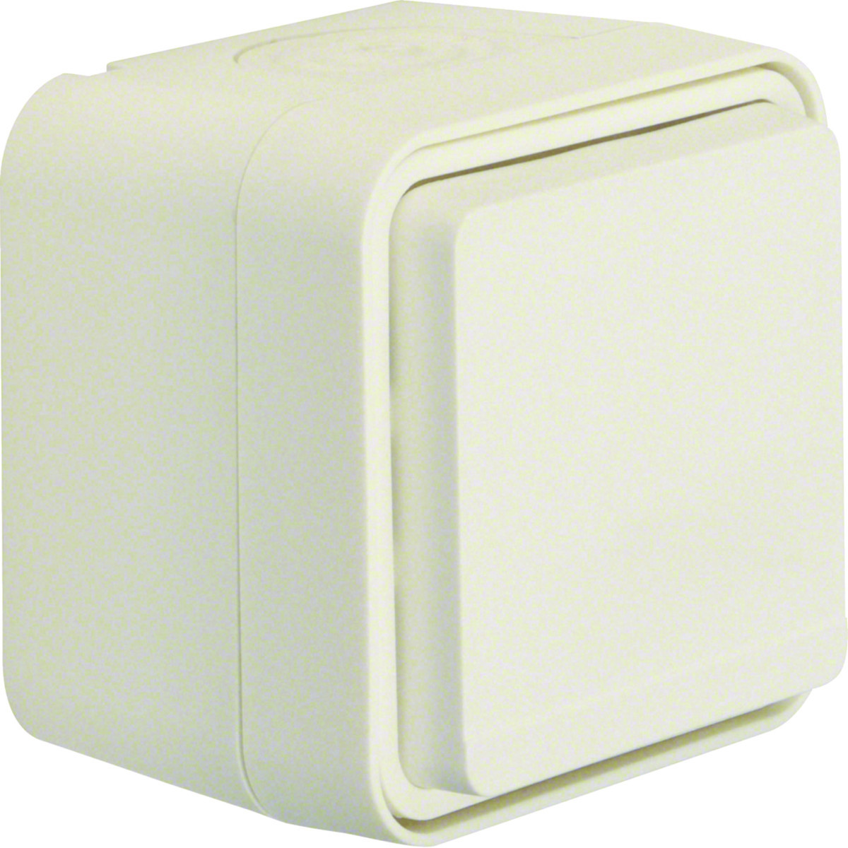 WCD Verh.aanr., 1-V met behuizing, W.1, polarwit