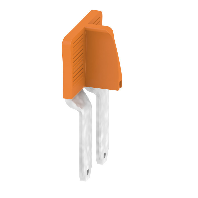 Weidmuller A-series Cross-Connector (terminal), plugged, orange, 192 A, number of poles: 2