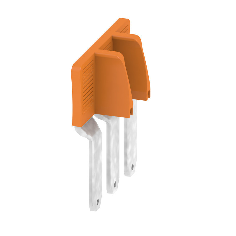 Weidmuller A-series Cross-Connector (terminal), plugged, orange, 192 A, number of poles: 3