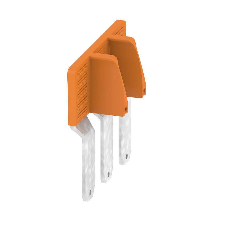 Weidmuller A-series Cross-Connector (terminal), plugged, orange, 232 A, number of poles: 3