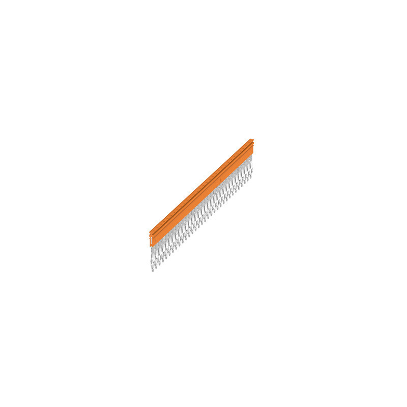 Weidmuller A-series Cross-Connector (terminal), plugged, orange, 32 A, number of poles: 32