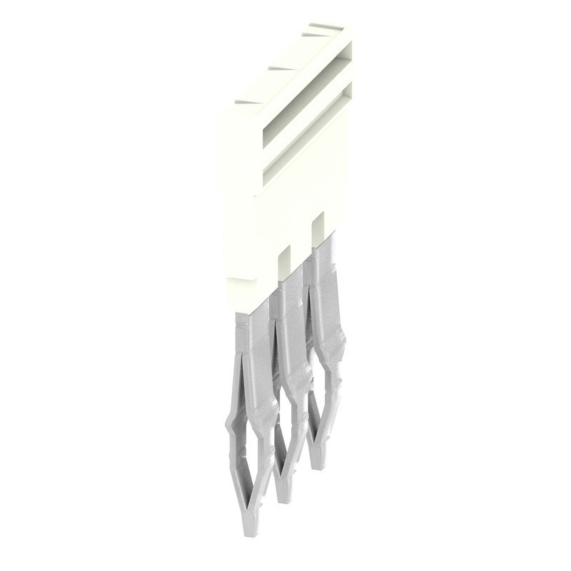 Weidmuller A-series Cross-Connector (terminal), plugged, white, 32 A, number of poles: 41,