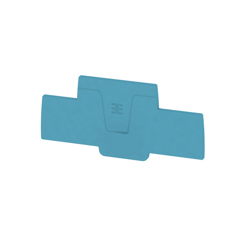 Weidmuller A-series End Plate for terminals, blue, height: 98.5 MM, width: 2.1 MM, V-0, we