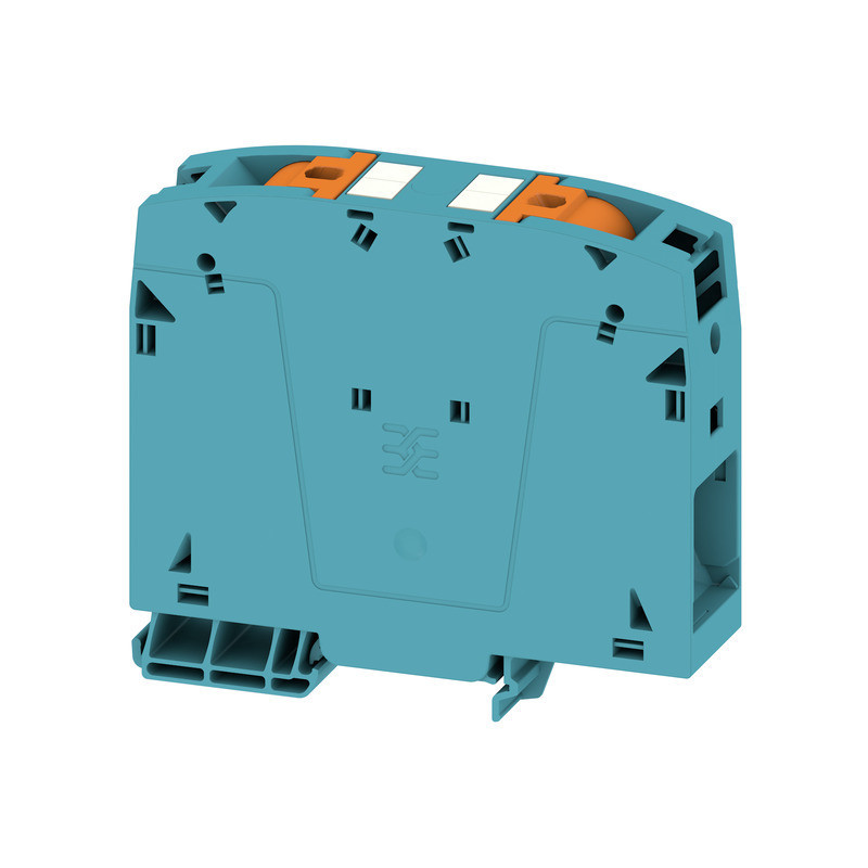 Weidmuller A-series Feed-Through terminal block, push in, blue, 95 MM², 232 A, 1000 V, num