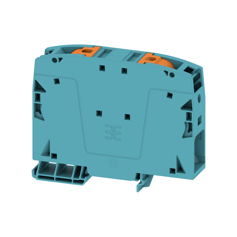 Weidmuller A-series Feed-Through terminal block, push in, blue, 50 MM², 150 A, 1000 V, num