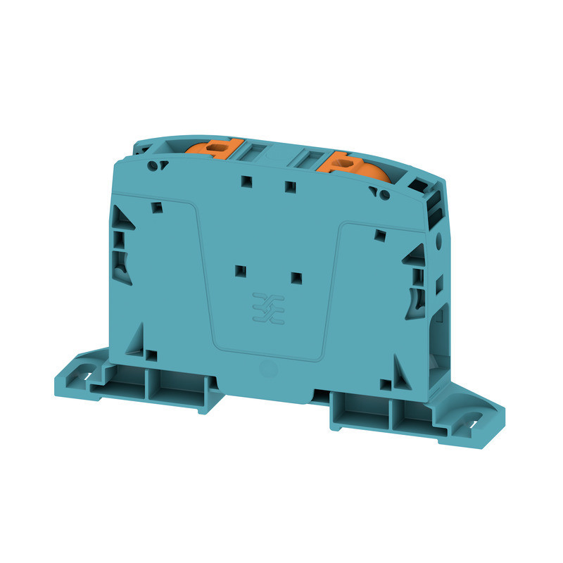 Weidmuller A-series Feed-Through terminal block, push in, blue, 50 MM², 150 A, 1000 V, num