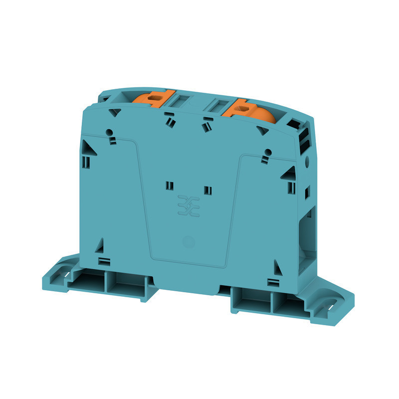 Weidmuller A-series Feed-Through terminal block, push in, blue, 95 MM², 232 A, 1000 V, num